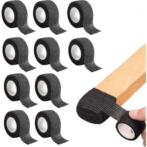 10 Rotoli Feltro Adesivo, protezione per gambe della sedia, Feltrini Autoadesivi per Sedie per eliminare rumori e graffi, Feltrini Proteggi Mobili e Pavimenti (450cm x 2.5cm)