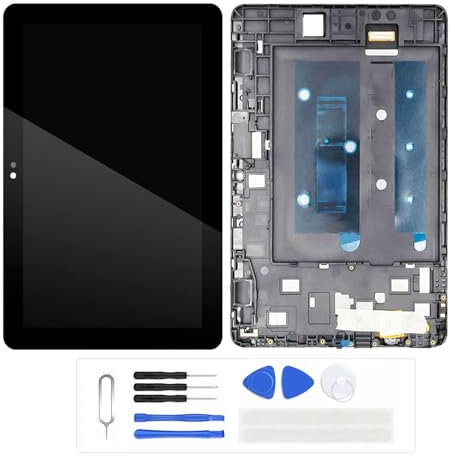 Generische LCD Display für Amazon Kindle Fire HD8 HD 8 10th Gen 2020 K72LL4 Ersatz Display LCD Touchscreen Digitizer Bildschirm Glas Schwarz mit Rahmen