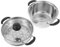 DECHOUS 1pc Stainless Steel Heavy Duty Induction Pot Noodle Couscous Idli Maker Food Steamers Cooker Basket for Pot Stock Pot Cooking Soup Steam Pot Glass