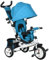 HOMCOM 6 in 1 Trike, Kids Tricycle, Pedal Push Bike w/Push Handle, Removable Canopy, 5-point Safety Belt, Storage, Cushion, Footrest, Brake, for 1-5 Years Toddler, Blue