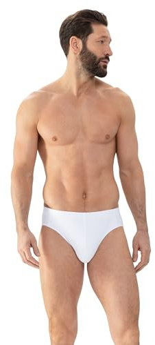 Mey Herren Slip Baumwolle Serie Comfort Cotton | Klassischer eng anliegender Slip, Umsäumter Bund, Dopellagig im Schritt, Natürliches Tragegefühl, Gr. 4-8