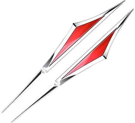 KMJHMJ Auto Logo Embleme,für Mercedes Benz CLA AMG.Auto-Metall verkleidungs Aufkleber,Ersatzlogo,Außenkarosserie Dekoration,B