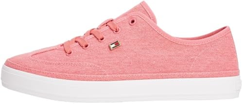 Tommy Hilfiger Damen Vulcanized Sneaker Washed Canvas Low Top