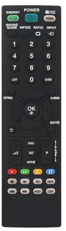 AKB73655861 Replacement Remote Control Applicable For LG TV AKB73655802 32LS3400 37LS5600 42LS3450 42PA4500ZF 42PA4500-ZF 22LS3500 26LS3500 26LS3510 22LT360C 32CS460 32LS3450