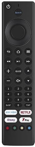 Replacement IR Remote Control Compatible With Toshiba TV,43UF3D53DB 43UF3D63DA 43UF3D63DAX 65UF3D63DAX 40S540K 55CF630K 50CF630K 55CF630 50CF630 CT-8570,Without Voice Function