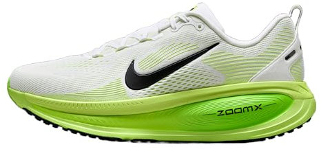NIKE Herren Vomero 18 Sneaker, White/Black-Electric Green-Volt, 40.5 EU