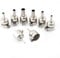 Hot Air Gun Nozzle Set, Stainless Steel Round Heat Gun Nozzles, 8 Pieces/Set Heat Gun Nozzle Kits for Hot Air Soldering Station Repair Tools (3/4/5/6/7/8/10/12 mm)