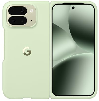 Case mit Pixelsnap für Google Pixel 10 Pro Fold – Langlebiger Schutz – Fleckenabweisendes Silikon – Google Pixel Case – Jade (Made by Google)