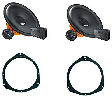 Hertz DSK 165 dsk165.3 Altoparlanti 2 vie + supporti casse Compatibile con Fiat Ducato dal 2006 anteriore