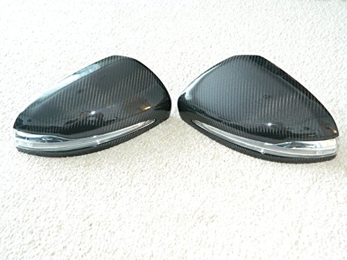 CaCsP Carbon Spiegel Spiegelkappen Mirror Rückspiegel Außenspiegel Spiegelblenden kompatibel mit Mercedes Benz AMG W205 W222 C217 A205 C205 A217 W213 C213 A213 GLC X253