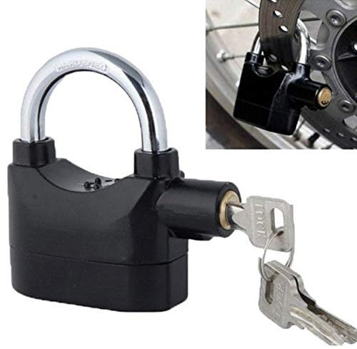 Luebel Motion Sensor Alarm Padlock SHED Garage ALARMED Heavy Duty Wireless Siren Lock…