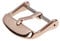 Archer Watch Straps - Boucles de bracelet de montre en acier inoxydable (Or Rose Poli, 19mm)