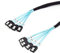 NFHK SAS interno 4 SATA host a 4 SATA 7pin Target Hard Disk 6Gbps Data Server Raid Cable 50 cm