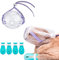 Augegel Cat Muzzle & Boots Set, Silicone, Adjustable, Transparent, Small