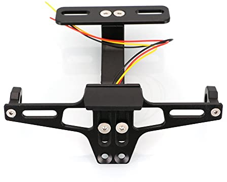 Rahmen Kennzeichen Halter Für Suzuki Für SV650 Für SV650S Für SV 650 1999-2009 Motorrad Kennzeichenhalter Kennzeichenhalter Rahmen Nummernschild Nummernschildhalterung (Farbe : 4)