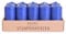 pajoma® Stumpenkerzen Blau - 10 Stück | Ø 4 x 9 cm | Brenndauer: ca. 9 Stunden | Hochwertiges Paraffin & Baumwolldocht | ideal für Gastronomie, Hotels, Kirchen & Feierlichkeiten