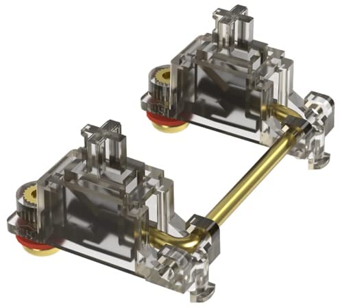 GATERON Ink V2 Screw in Stabilizer, RGB New Set Stab Hot Swap for 60% Layout MX Mechanical Keyboard