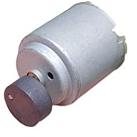 Modelar la energía Motor de módulo de coche, motor de módulo de nave, Bricolaje Motor de juguete, Mini 260 Motor de vibración 3V-12V Cabeza redonda 260 corriente continua Motor Hobby inteligente (Col