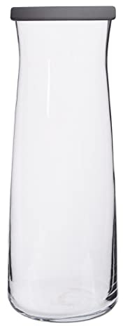 LAV Vera Glas Carafe - 1,2 L - Grauer Deckel