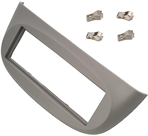 AERZETIX - C22779 - Cadre/façade/Adaptateur 1 DIN pour autoradio de Voiture - en Plastique - Compatible avec Renault Twingo II (N) 2007+, II 2010+