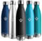 Vikaster Botella agua termica, 1l Botella agua acero inoxidable, Mantener 12H Caliente/24 Frío, Termo Sin BPA, Botella termica Niños, Adultos, Deporte, Oficina, Exteriores