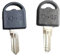 MECOLOR Locker, CL-2, CL-2 Blank Key for MECOLOR Metal Cabinets with 4/6/9 Doors (Each Package with 9 Keys) (Blank Key)