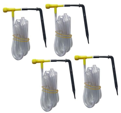 KONTONTY 4 Uds Herramienta De Riego Riego De Plantas De Interior Alimentador por Goteo para Plantas De Riego por Goteo Bonsai Plantas De Interior Plantas De Casa Dispositivo De