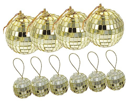 Warmhm 1 Satz Christbaumschmuck Kugeln Teelichter Textmarker Weihnachtskugeln Klar Weihnachtssterne Dekorationen Neon Erfrischungskerzen Türvorhang Anhänger Desktop-Dekoration Glas 24st