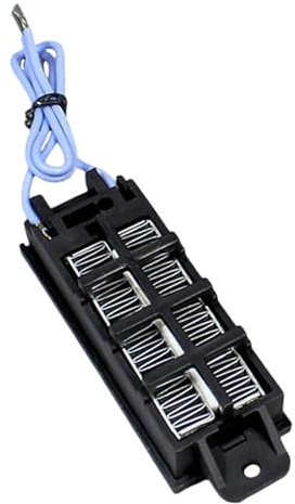 perfk Réchauffeur d'air en céramique, température constante Automatique, léger et Robuste, Type conducteur pour Chauffage électrique, 100 W