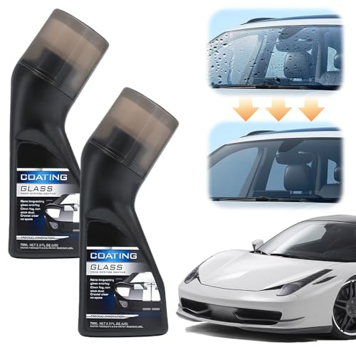 Scheibenreiniger,2026 Glass Polishing Liqui,Glasautos Politur Flüssigkeit, Autoglas Polierflüssigkeitsextrakt,Hochglanzfenster,Reinigungsmittel Automotive,Details für sichere Fahrtrei (2)