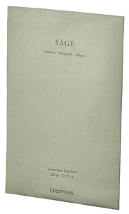 blomus Duftsachets Set 3 -TUOKSU- | Duftbeutel für Schrank & Raum | Duft Sage | Home Fragrance