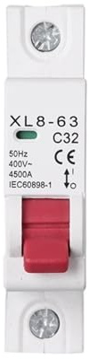 Disjoncteurs CA Disjoncteur miniature 10A 16A 20A 25A 32A 40A 50A 63A Mini disjoncteur CA MCB 1 pôle MCB(16a)