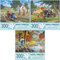 Bits and Pieces Set von DREI (3) 300 Stück Puzzles für Erwachsene EIN perfektes Paar, Ihre eigene Auswahl, Stepping Stone 300 Pc Stichsägen von Künstler John Sloane