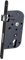 Serrure KLOSE besser Monopoint Encastrée - Noire - Axe 50 mm - Épaisseur: 14 mm - Carré de 8 mm - Trou Cylindre.