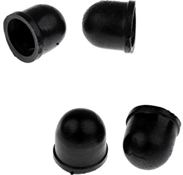 B Baosity 4 stück Gummi Pivot Cups für Longboard/Skateboard Zubehör Ersatzteile - Durchmesser 3,25 Zoll