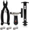 WOTOW Bicycle Chain Repair Tool Kit, Cycling Bike Master Link Pliers Remover & Chain Breaker Splitter Cutter & Chain Wear Indicator Checker & Reusable Missing Connector for 6/7/8/9/10 Speed Chain