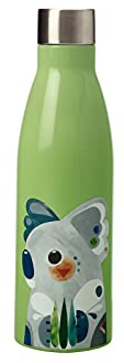 Maxwell & Williams - Bouteille Isotherme en Inox 18/8, Illustration Koala, Collection Pete Cromer, 500 ml - Vert Pomme