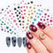 10 Sheets Star Nail Art Stickers Decals, Kalolary Nail Art Supplies 3D Self-Adhesive Holographic Laser Star Nail Art Sticker Five-Pointed Star Foil Paper for Nails Design Manicure