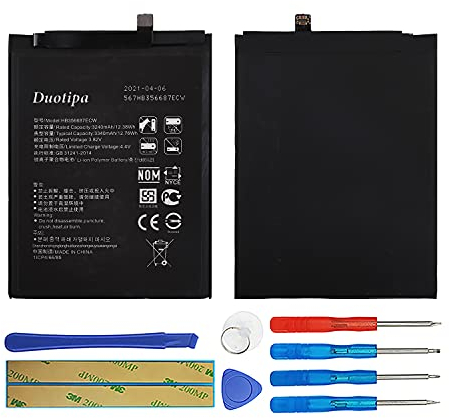 Duotipa Ersatzakku Batterie HB356687ECW kompatibel mit Huawei Honor 7X Mate 10 Lite Nova 2 Plus Akku mit Werkzeugen
