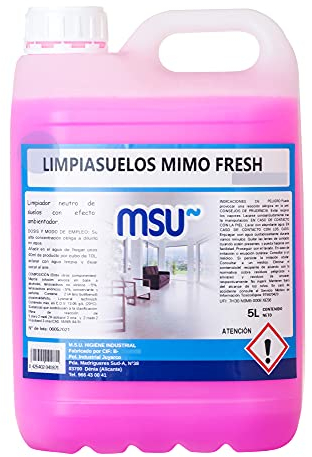 MSU® - Fregasuelos Mimo Fresh Efecto Ambientador. Envase 5 Litros