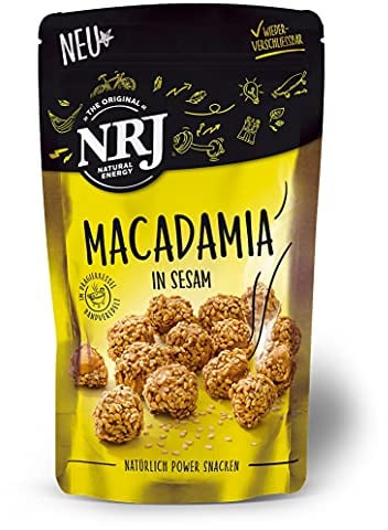 MACADAMIAKERNE geröstet in Sesam von NRJ, 150g