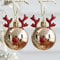 Stylebest Weihnachtsschmuck, Weihnachtskugel Ornamente, Anhänger, Elch Design, Hängende Kugeln, Christbaumschmuck, Party Requisiten