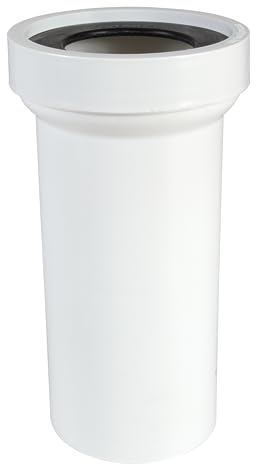 WC Anschlussrohr Rohr Anschluss Toilettenrohr Anschlussstutzen Abfluss lang Ø 110 mm