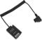 D Tap to DMW-DCC17 Dummy Battery, Coiled Cable DMW-BLK22 Battery Adapter for Lumix S5 S5K S5GK GH5II GH6 G9 Digital Cameras