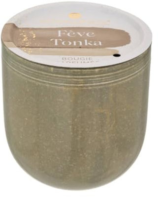 Atmosphera - Duftkerze Paola - Tonkabohne - 195g - Grün