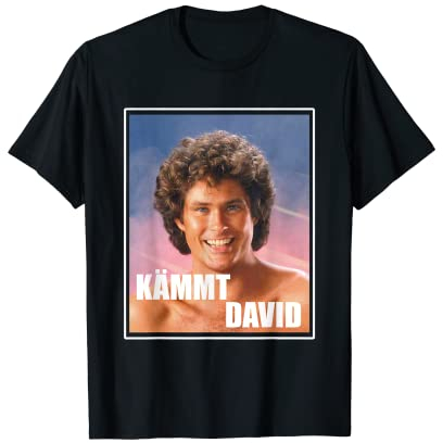 Kämmt David - lustiger Satire Spruch Serienjunkies Friseur T-Shirt