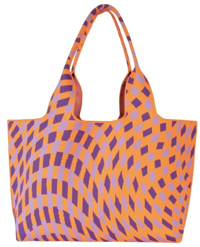 Oilily Scarlett Shopper Knitwear Orange Crush mehrfarbig