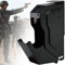 GEJLELDS Fingerabdruck Pistole Tresor,Wand-Kurzwaffe Waffenschrank,Stahl Kurzwaffenschrank,Waffentresor Gun Box,Gun Safes mit Ersatzschlüssel