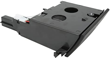 Aramox Aschenbecher Becher Münzhalter, Car Cup Holder, Auto Aschenbecher Becher Münzhalter 7H2858601 Becher Getränkehalter Einsatz für Campmobil Schwarz RHD