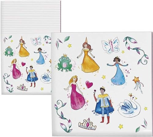 CAM et Leon – Zubehör Dekoration für Kindergeburtstag – Thema Prinzessinnen – Teller, Becher, Servietten, Konfetti, Tüten, Einladungskarten (Serviette x 20 Stück)